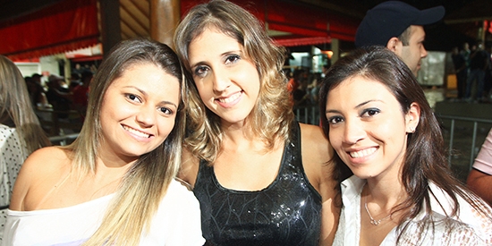 Renata Maia, Ana Paula Souza e Flávia Rigoni em evento que reuniu muita gente bacana